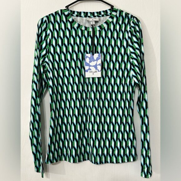 Diane Von Furstenberg Pants - 2PC SET Diane Von Furstenberg DVF for Target Arrow Geo Green Mini Skort & Top